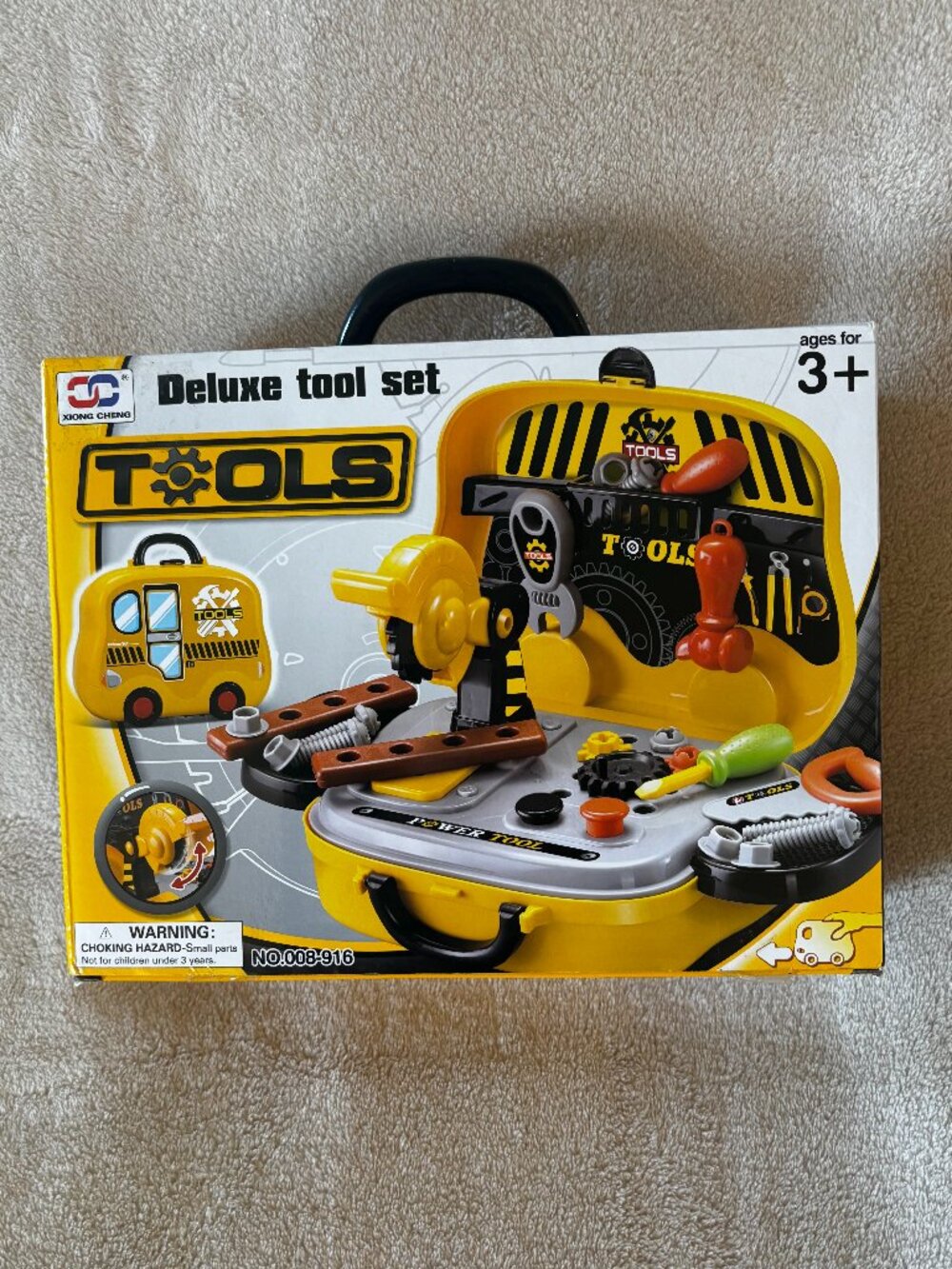 XIONG CHENG Deluxe Tool Set/Workbench for Ages 3+ Years